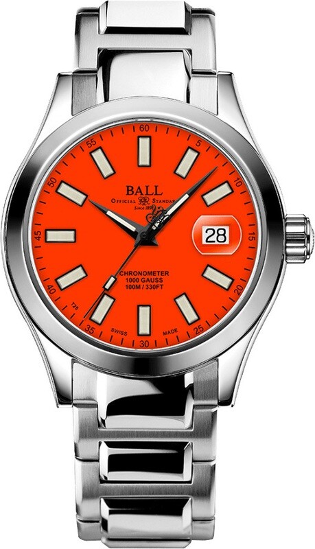 Ball Engineer III Marvelight Chronometer Orange Dial NM9026C-S39CJ-OR