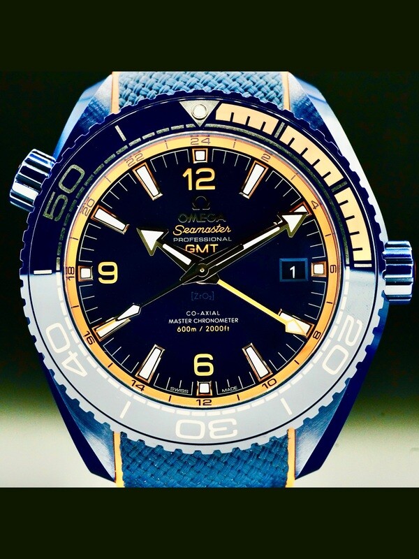 Omega Planet Ocean 600M Co-Axial Master Chronometer GMT 45.5mm 215.92.46.22.03.001