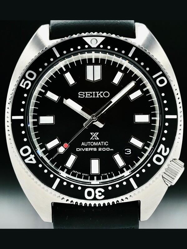 Seiko Prospex Diver's SS Automatic Black Dial SPB317