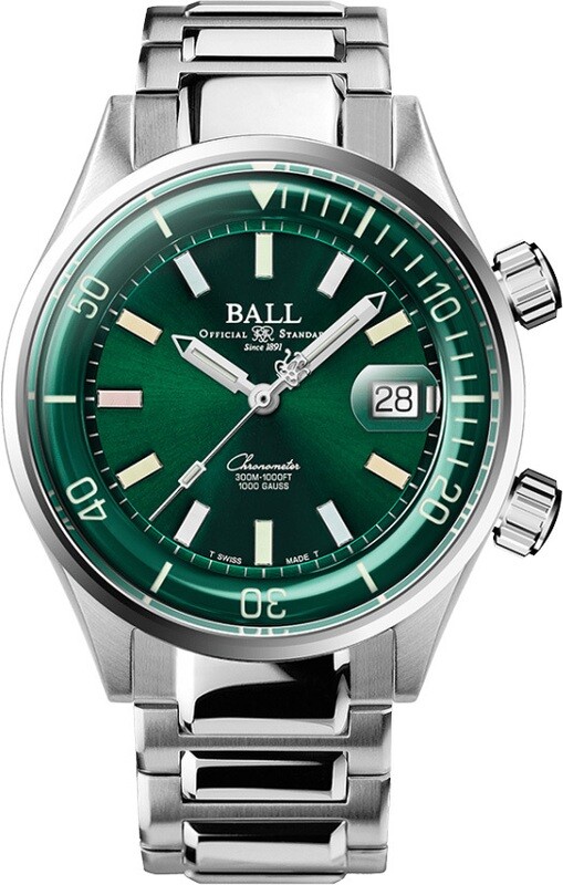 Ball Engineer Master II Diver Chronometer 42mm Green Dial DM2280A-S1C-GR