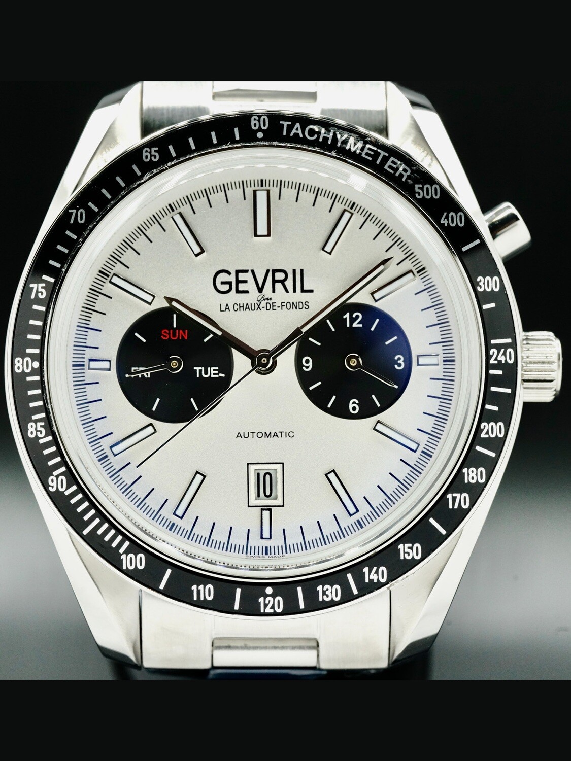 Gevril Lenox Silver Dial 49004 - Exquisite Timepieces