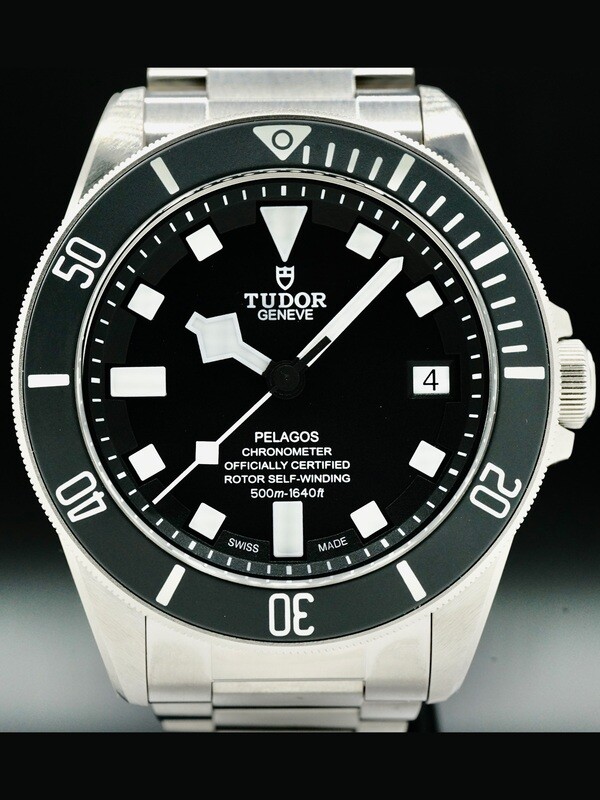 Tudor 25600TN Pelagos Titanium Chronometer Automatic Black Dial