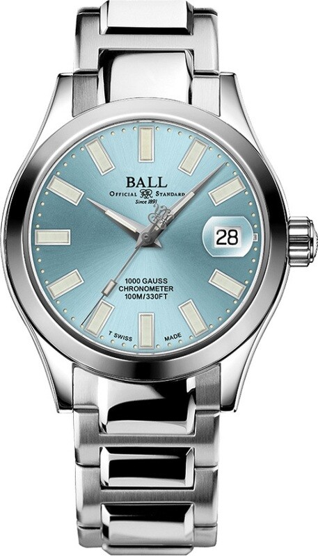 Ball NL9616C-S1C-IBE Engineer III Marvelight Chronometer 36mm Ice Blue Dial