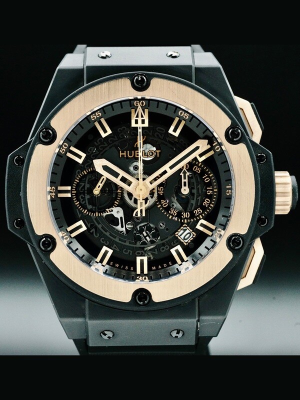 Hublot 701.CO.0180.RX King Power Unico Ceramic King Gold