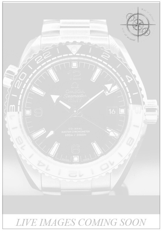 Omega 215.30.44.22.01.001  Planet Ocean 600M Co-Axial Master Chronometer GMT on Bracelet
