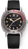 Nivada Grenchen Depthmaster 14105A01 Pacman on Rubber Strap