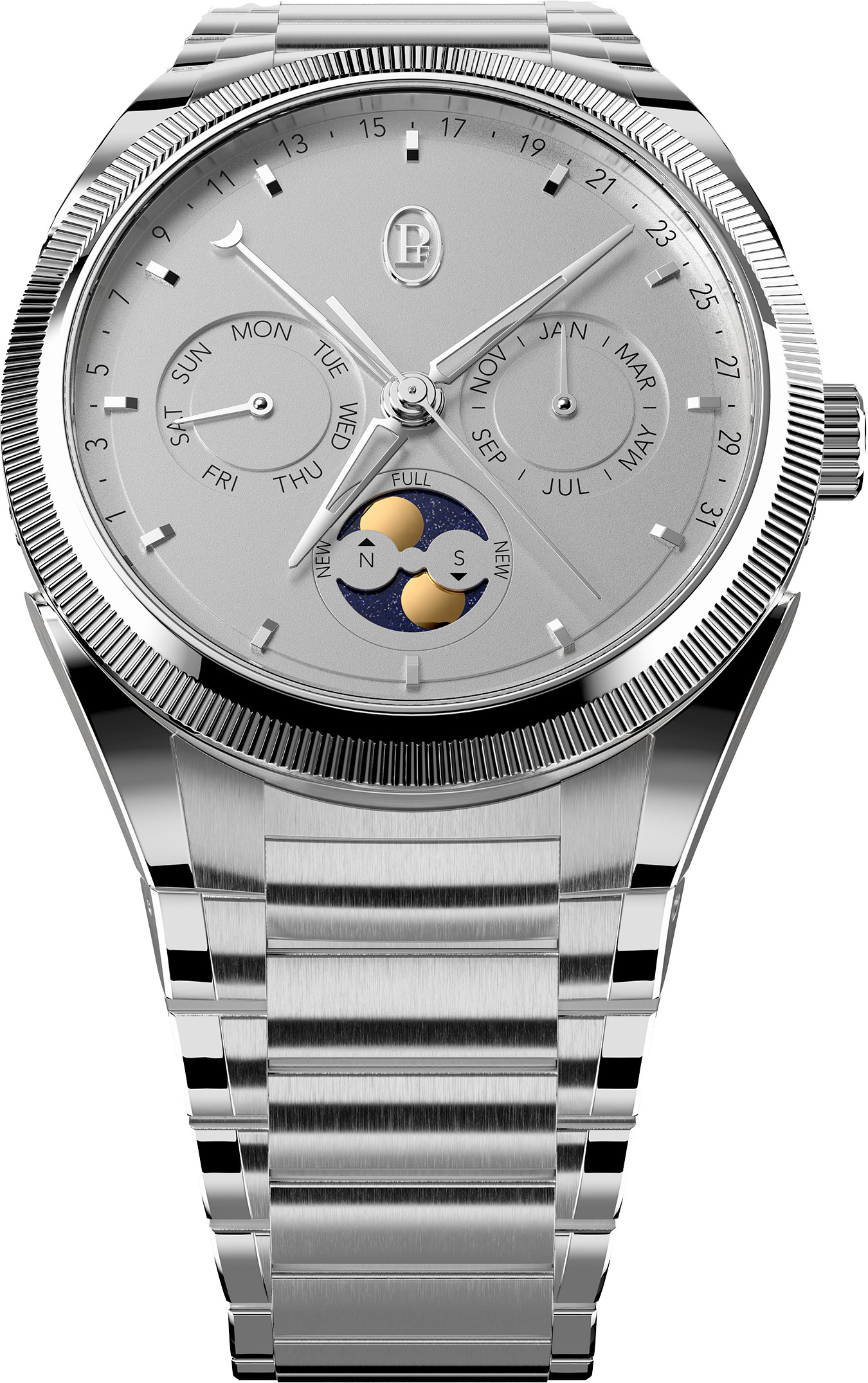 Parmigiani Fleurier Tonda PF Annual Calendar Platinum Exquisite