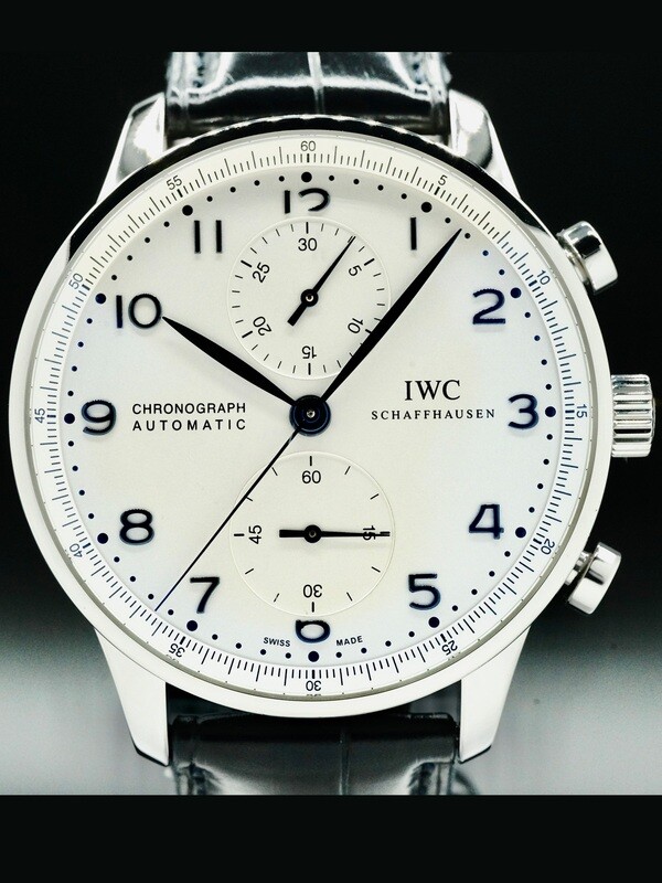 IWC IW371446 Portugieser Chronograph Automatic White Dial