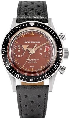Nivada Grenchen Chornomaster Tropical Dial Manual 85007M10