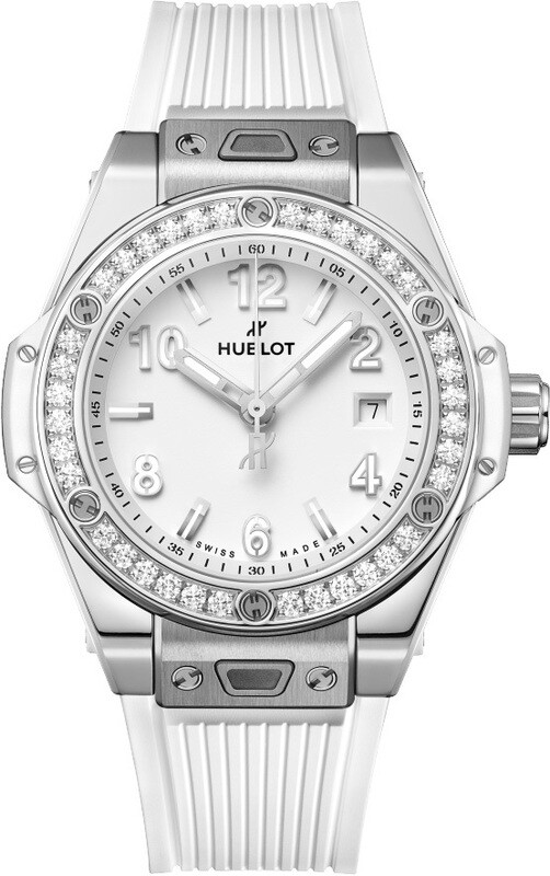 Hublot 485.SE.2010.RW.1204 Big Bang One Click Steel White Diamonds