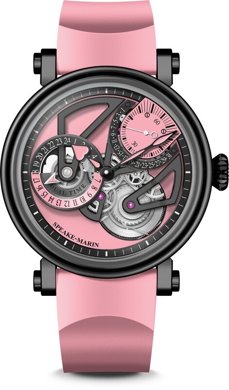 Speake Marin Dual Time Pink 42mm Limited Edition