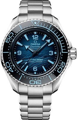 Omega Seamaster Planet Ocean 6000m Ultra Deep Blue Dial 45.5mm on