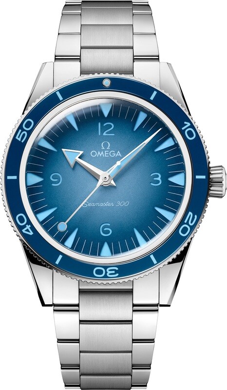 Omega 234.30.41.21.03.002 Seamaster 300 Co-Axial Master Chronometer Summer Blue