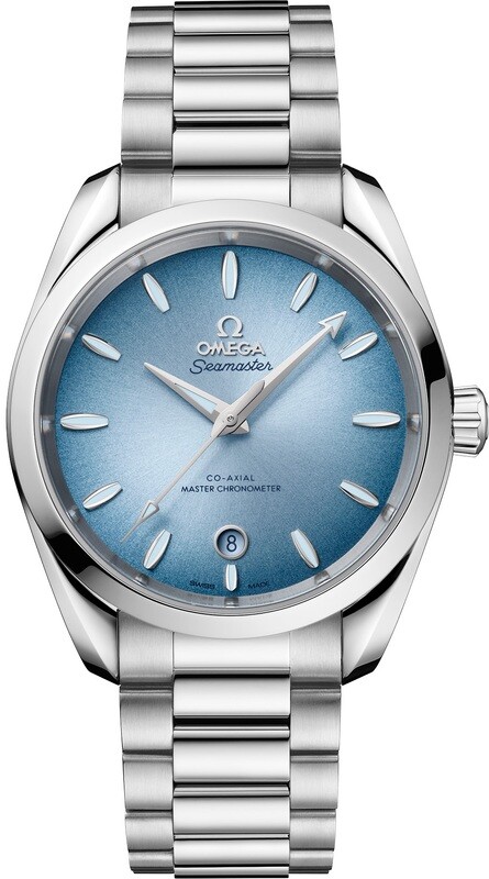 Omega 220.10.38.20.03.004 Seamaster Aqua Terra 150M Co-Axial Master Chronometer 38mm Summer Blue