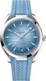 Omega 220.12.41.21.03.008 Seamaster Aqua Terra 150M Co-Axial Master Chronometer Summer Blue on Strap