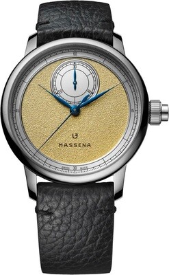 Le Chronographe Monopoussoir Louis Erard x Massena LAB Gold