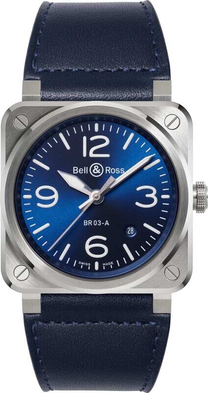 Bell & Ross BR03A-BLU-ST/SCA BR 03 Blue Steel