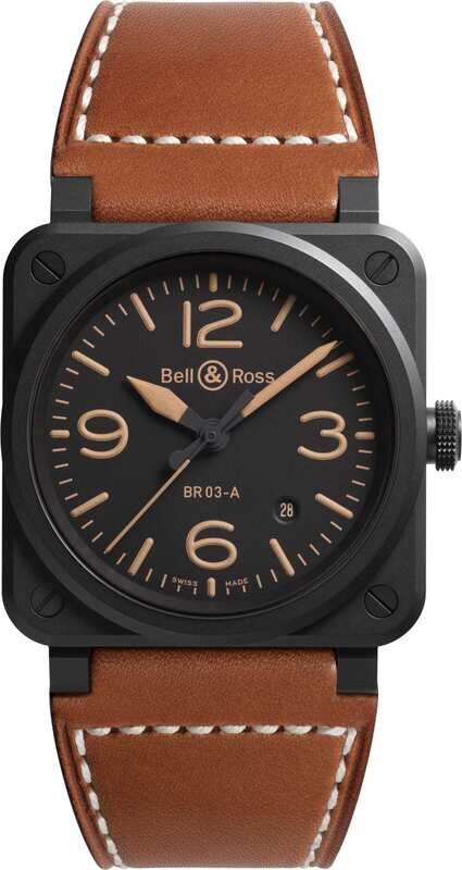 Bell & Ross BR03A-HER-CE/SCA BR 03 Heritage