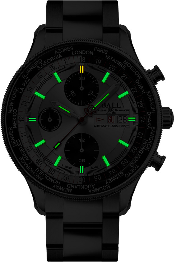 Ball engineer ii navigator world time chronograph 2025