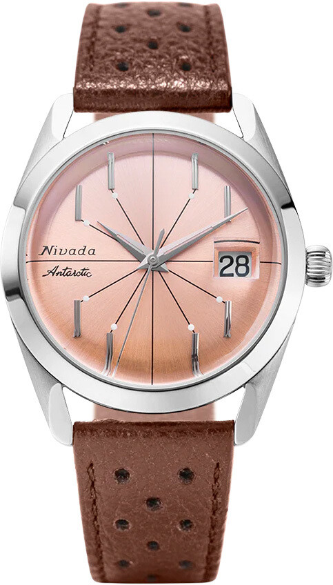 Nivada Grenchen 32042A23 Antarctic Spider Salmon - Exquisite