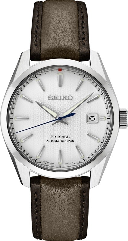 Seiko Presage SPB413 Sharp Edged Series White Dial Limited Edition