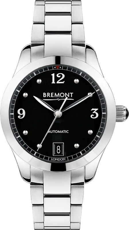 Bremont SOLO-34 AJ Black on Bracelet