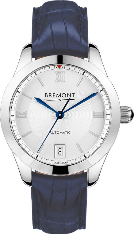 Bremont SOLO34-LC-WH-S White on Leather Strap