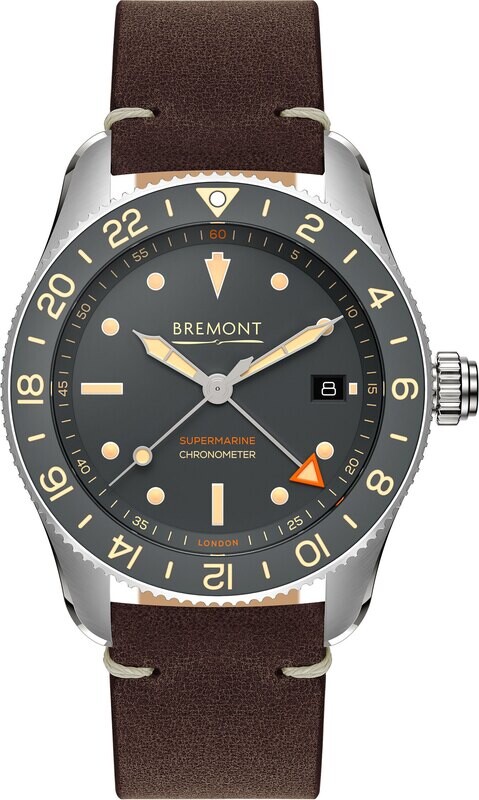 Bremont Supermarine S302 Ocean LE on Leather Strap
