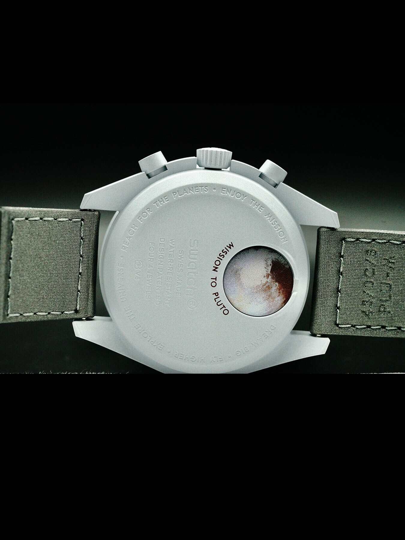 Swatch X Omega Speedmaster Mission to Pluto - Exquisite Swatch X Omega Speedmaster Mission to Pluto - Exquisite