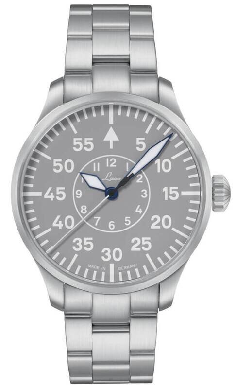 Laco Pilot Watches Basic Aachen Grau 42 MB