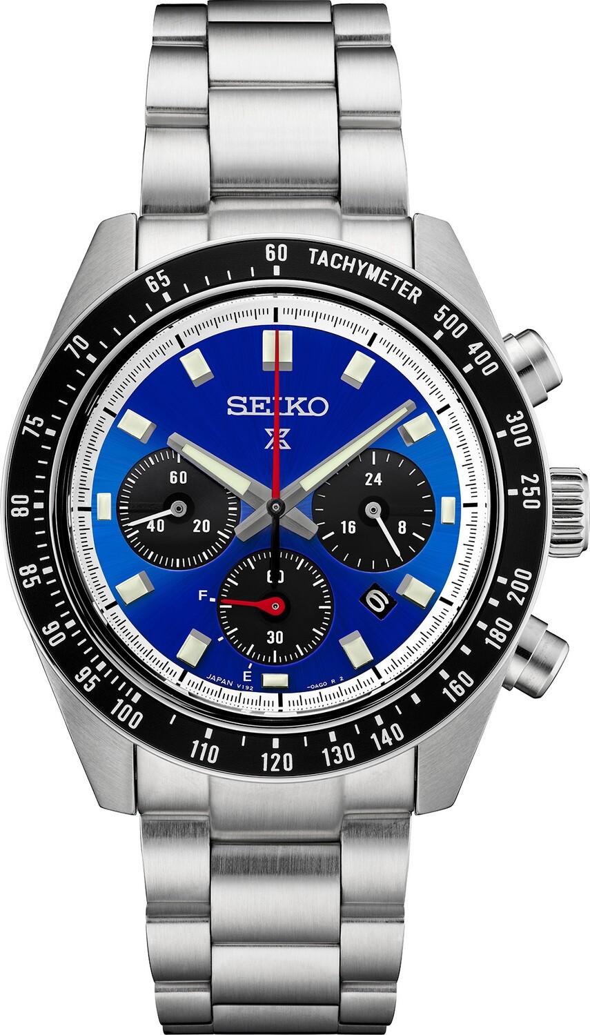 Seiko Prospex SSC931 Speedtimer Solar Chronograph Blue Dial - Exquisite ...