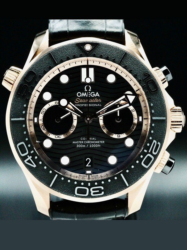 Omega Seamaster Diver 300 Master Chronometer Chronograph 44mm 210.62.44.51.01.001