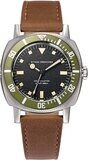 Nivada Grenchen 14117A16 Dephtmaster Black Dial Green Bezel Limited Edition