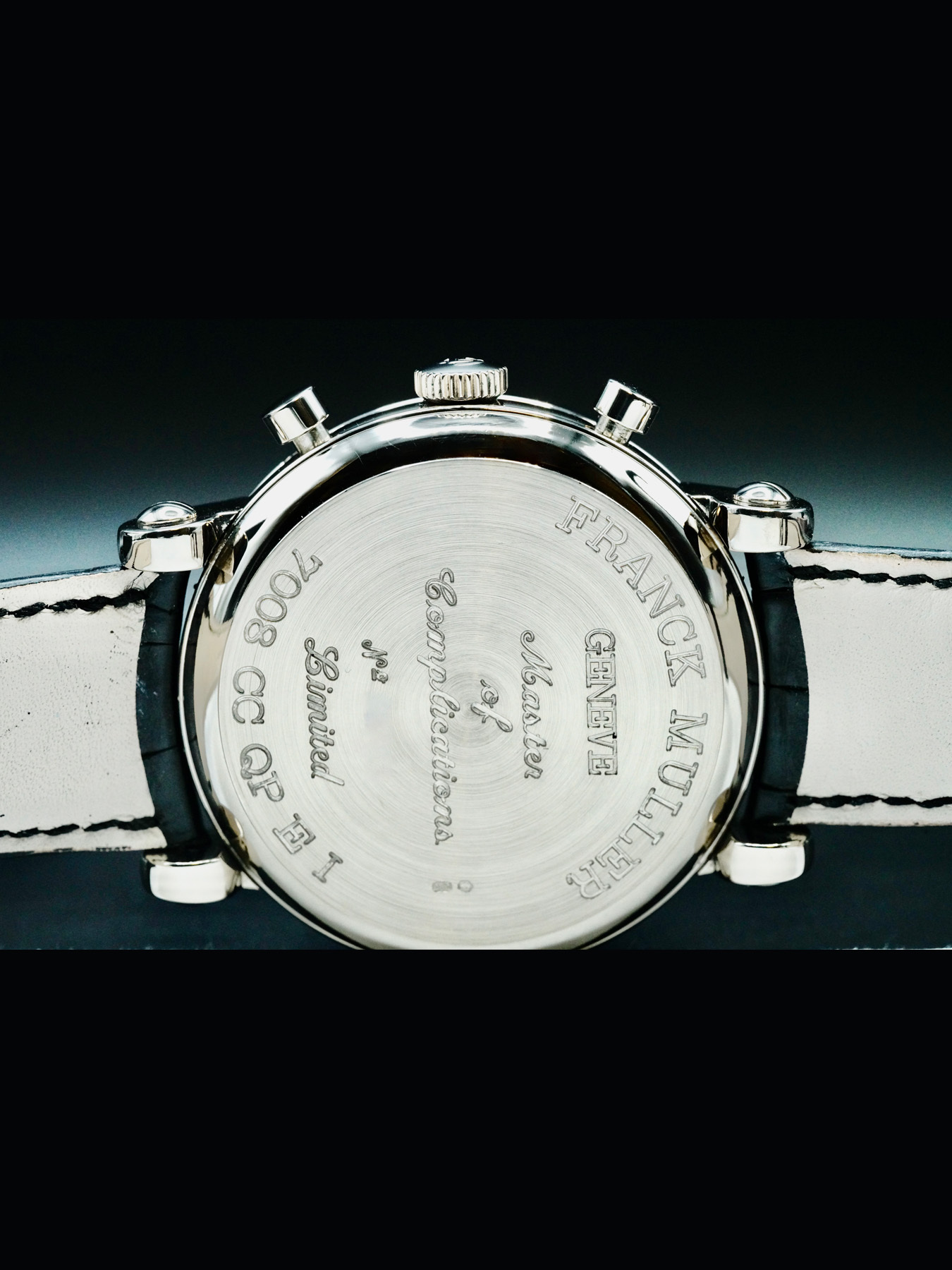 Franck Muller 7008 CC QPE I Round Perpetual Calendar Retrograde Ltd Ed Exquisite Timepieces