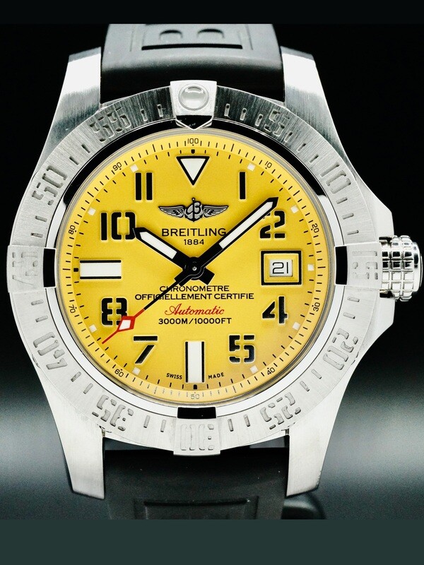 Breitling A17319101I1A1 Avenger Automatic 45 Seawolf Stainless Steel