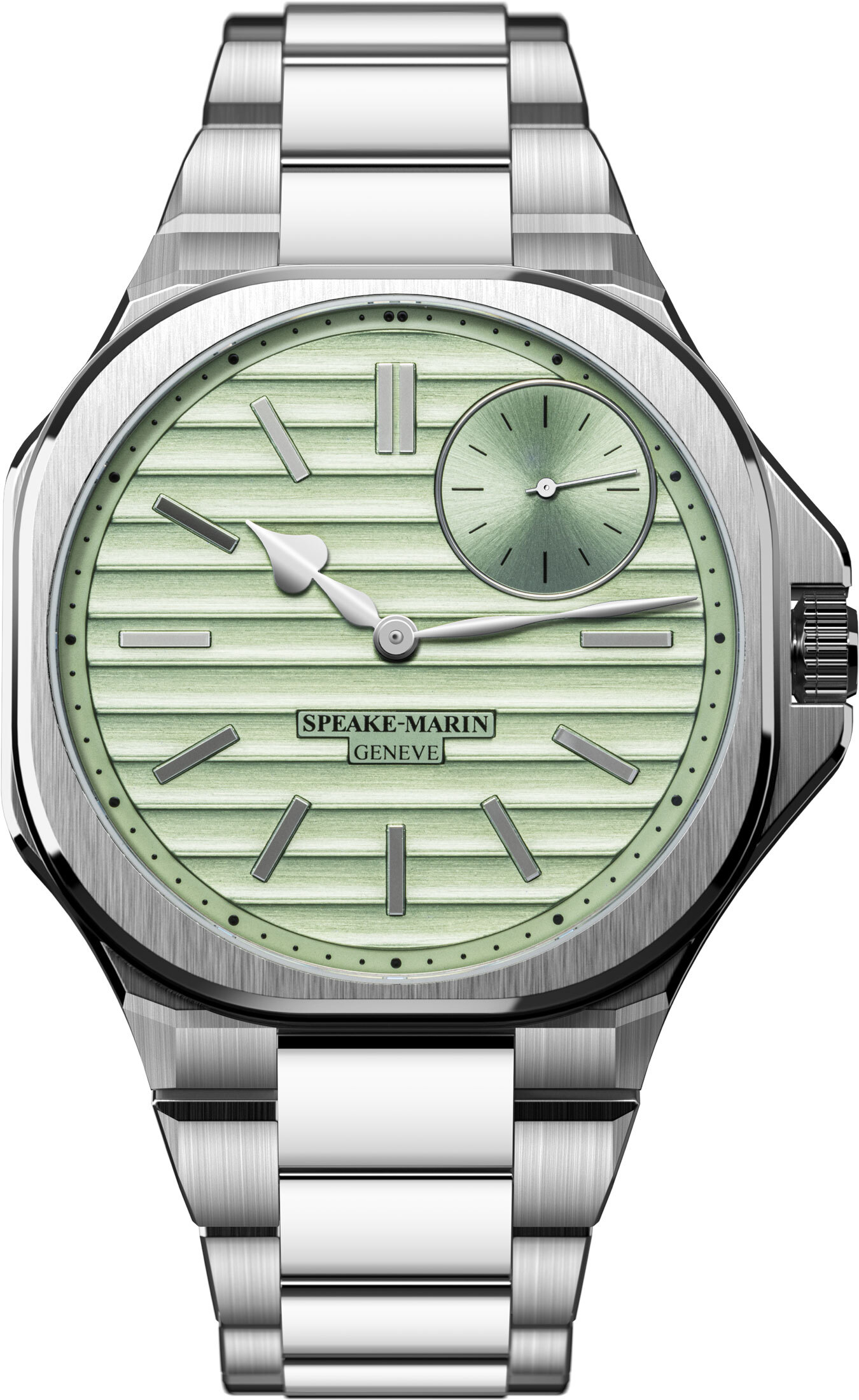 Speake Marin Ripples Metallic Green Watch - Swiss Elegance