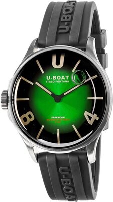 U-Boat 9502 Darkmoon 40mm Green SS Soleil