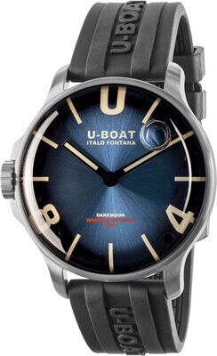 U-Boat 8704/D Darkmoon 44mm Blue SS Soleil