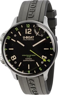 U-Boat 8838/B Capsoil Doppiotempo 45mm SS Green Rehaut