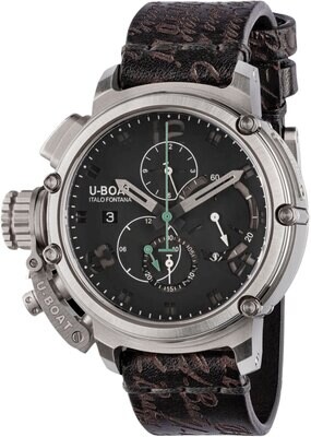 U-Boat 8528 Chimera 46mm Sapphire Green Chrono SS