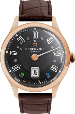 Reservoir Longbridge Club Rose Gold on Strap