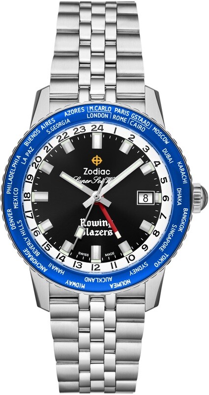 Zodiac x Rowing Blazers ZO9414 Super Sea Wolf World Time GMT