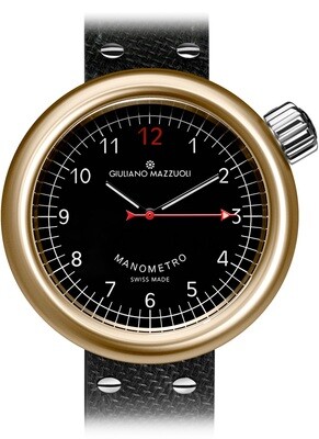 Giuliano Mazzuoli Manometro Black Bronze