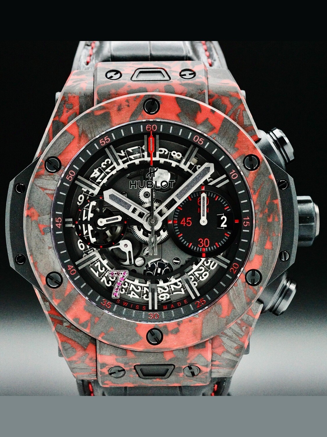 Hublot 421.QV.1113.LR.LVB23 Big Bang Unico Red Carbon Las Vegas
