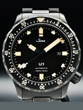 Sinn Diving Watch U1 S E on Black Bracelet 1010.023