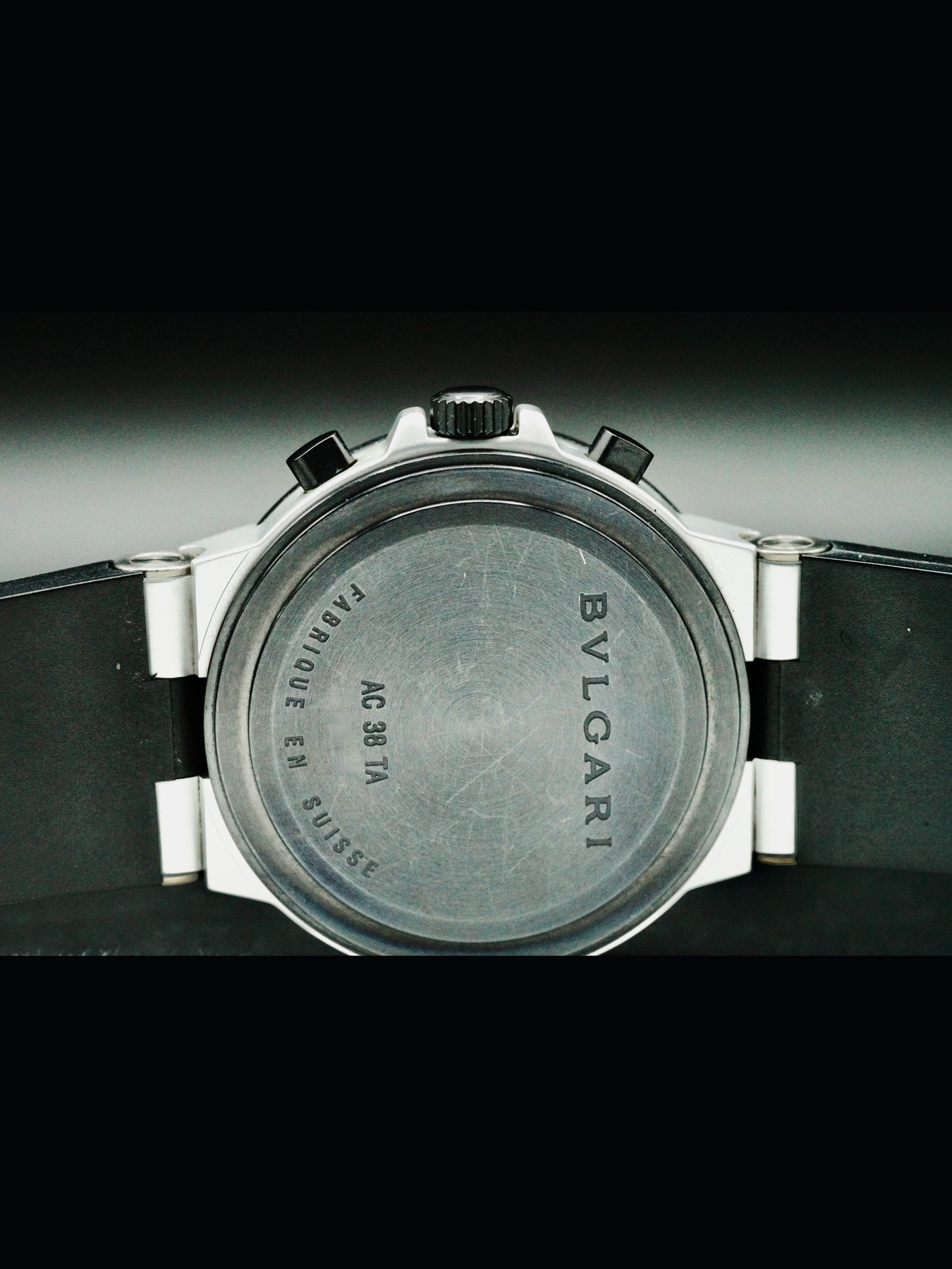 Bulgari Diagono AL 38 TA Aluminum - Exquisite Timepieces