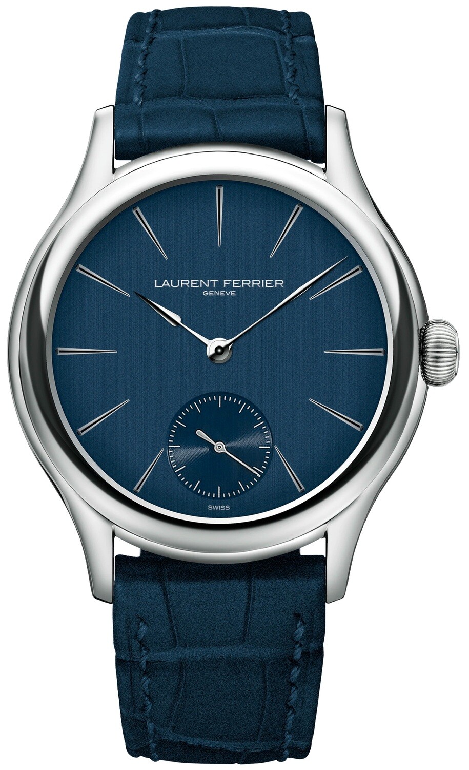 Laurent Ferrier Classic Micro Rotor Steel Blue - Exquisite Timepieces