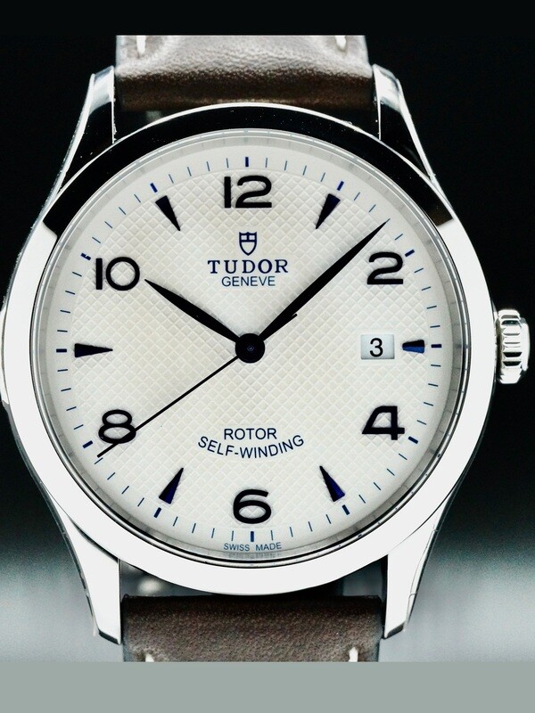 Tudor M91550-0010 1926 Steel Case Opaline and Blue dial