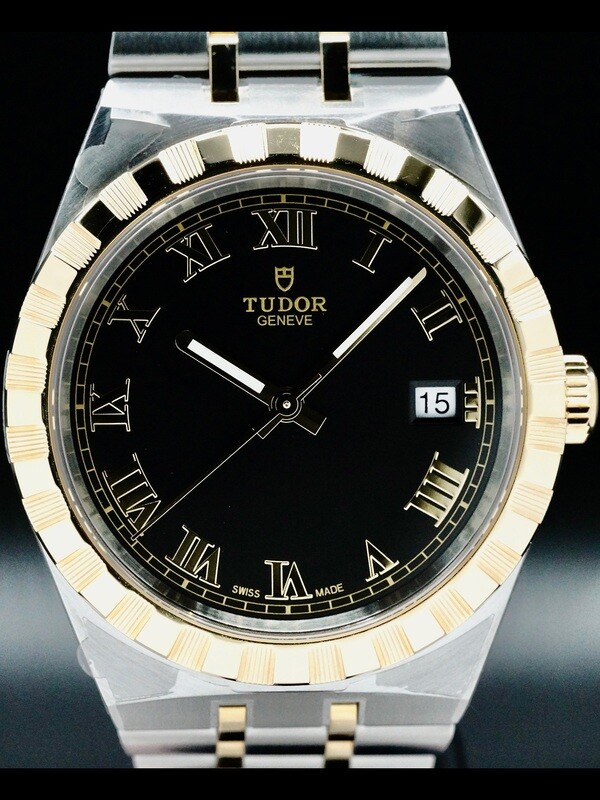 Tudor 28503-0006 Royal Steel Case Yellow Gold Bezel