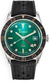 Squale Sub 39 GMT Green Edition on Strap